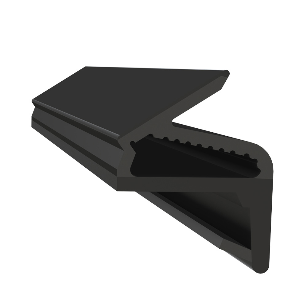 Deventer 5717 Rebate Weatherseal - Black (200m Coil)